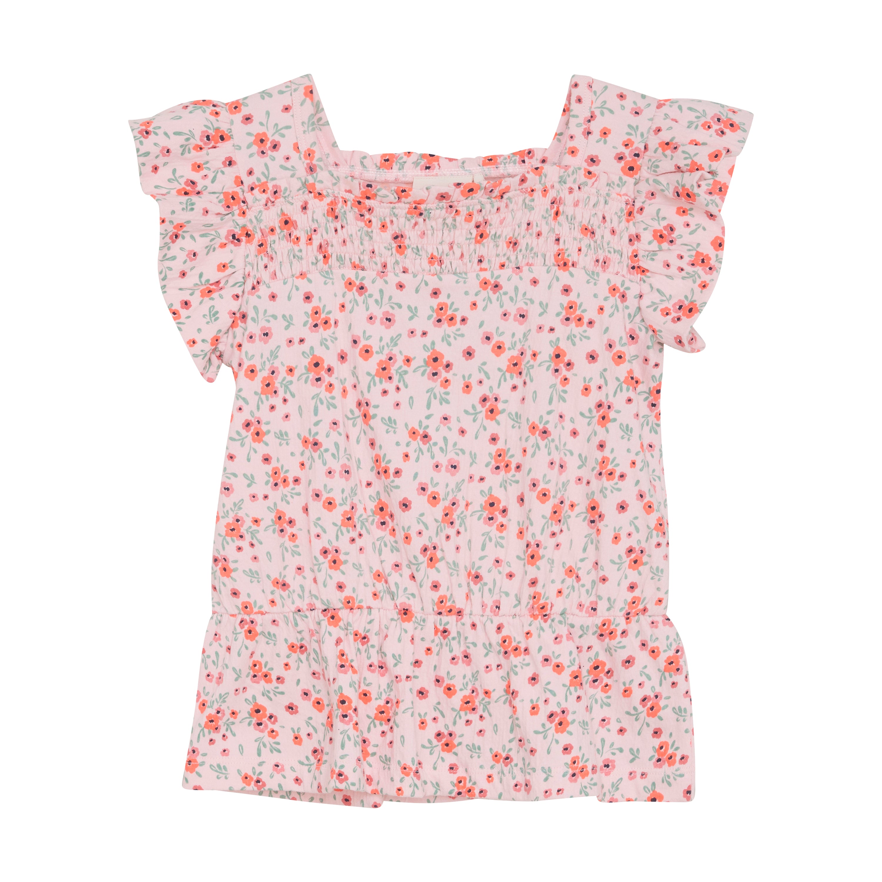 Minymo Tee - Pink Floral