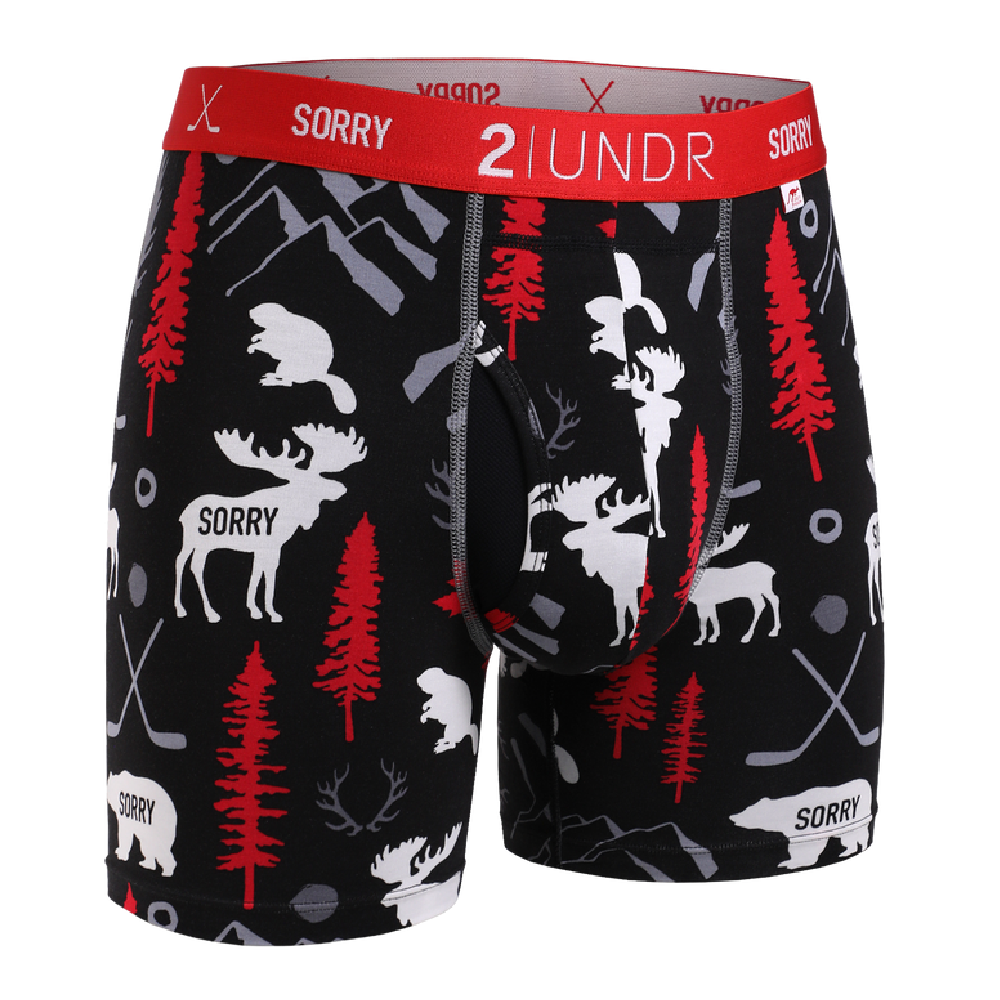Men's Underwear 2 UNDR 6" Boxer Briefs - Prints