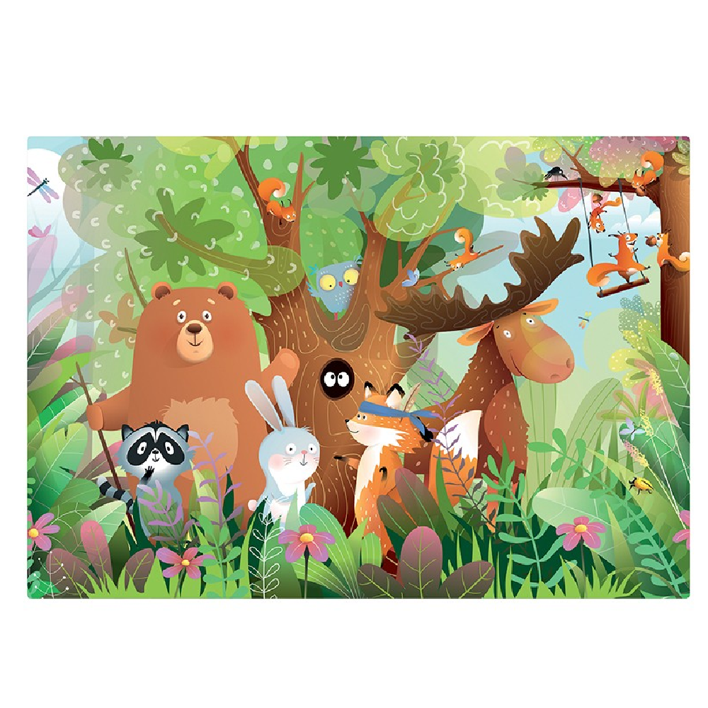 Wild Animals Puzzle - 2 Pack