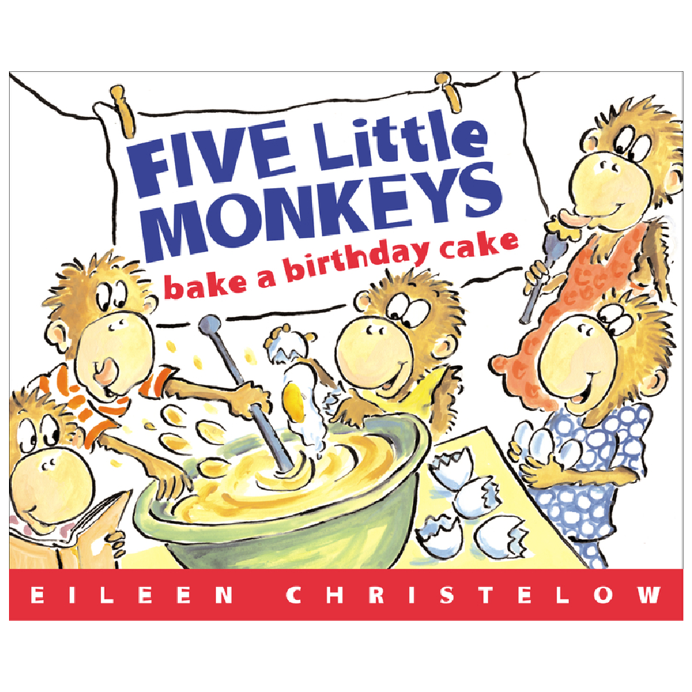 5 Little Monkeys - Bake a Birthday Cake - Battleford Boutique
