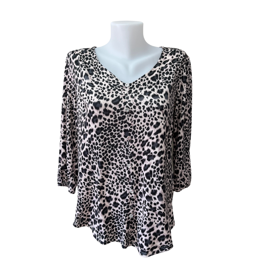 Vitesi Top - Leopard Print