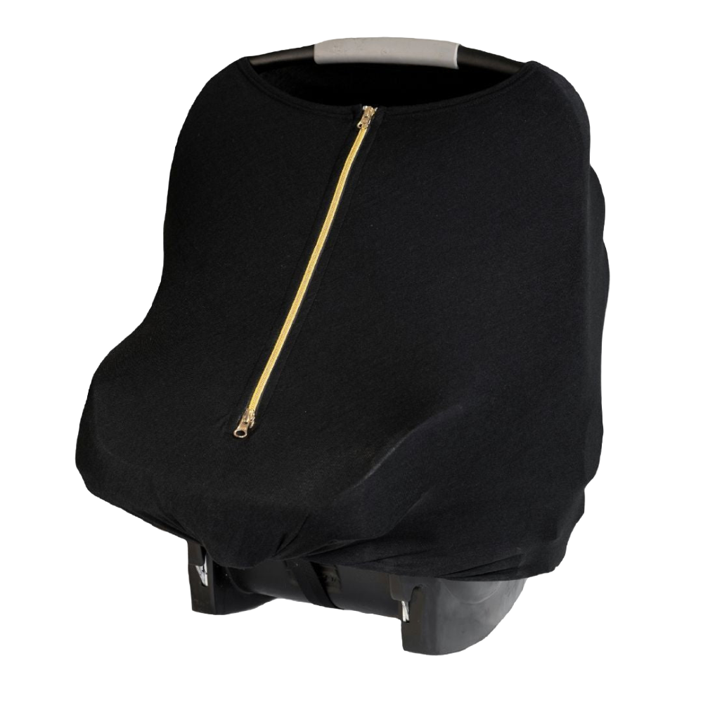 Baby Leaf Cover - Black