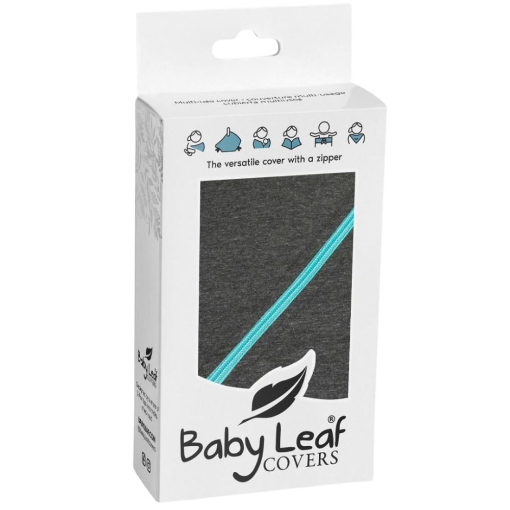 Baby Leaf Cover - Luxe Grey