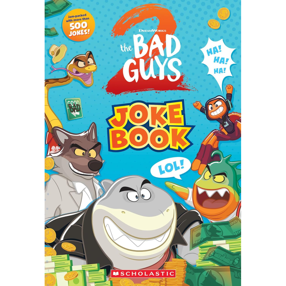 Bad Guys Movie 2 Joke Book