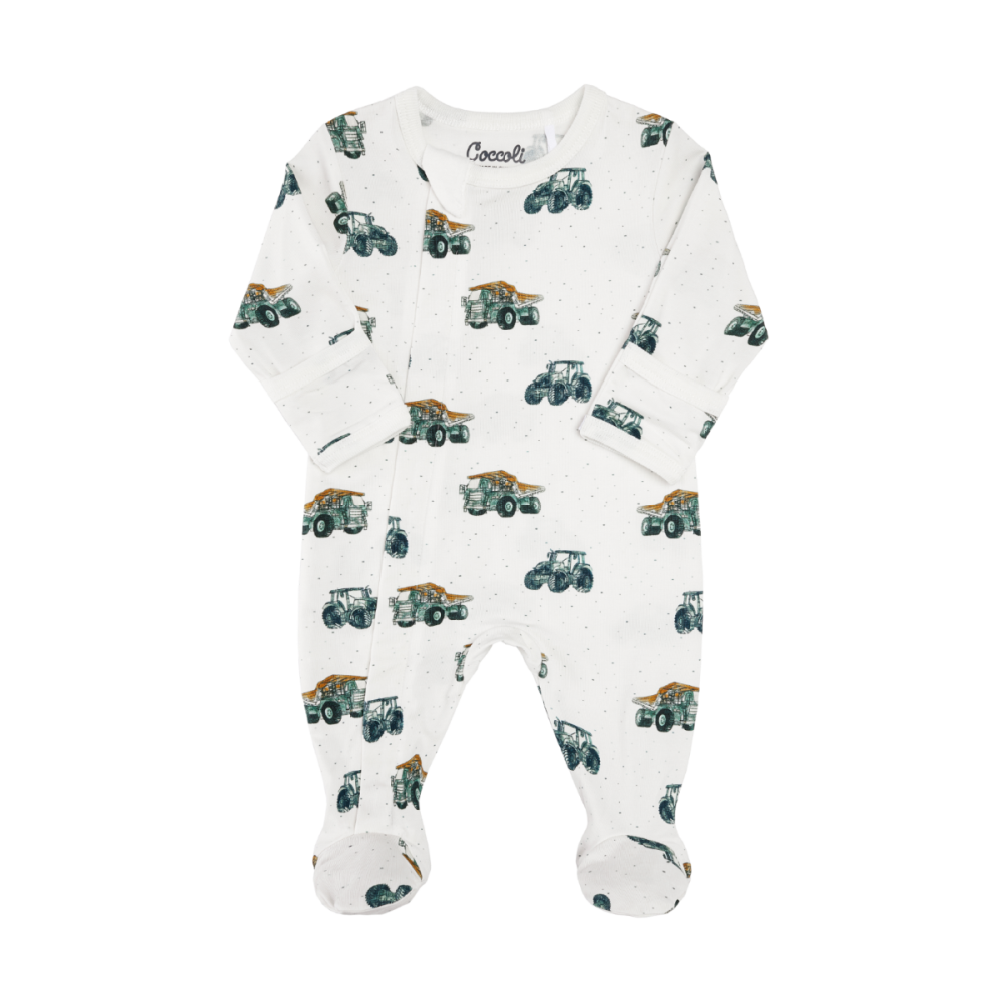 Coccoli Sleeper - Cream Tractors
