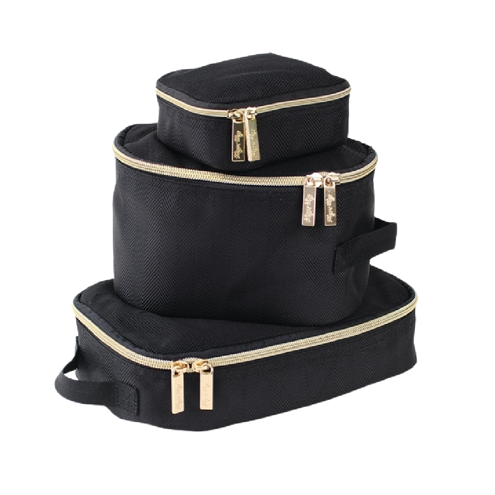 Itzy Ritzy Pack Like a Boss - Black & Gold