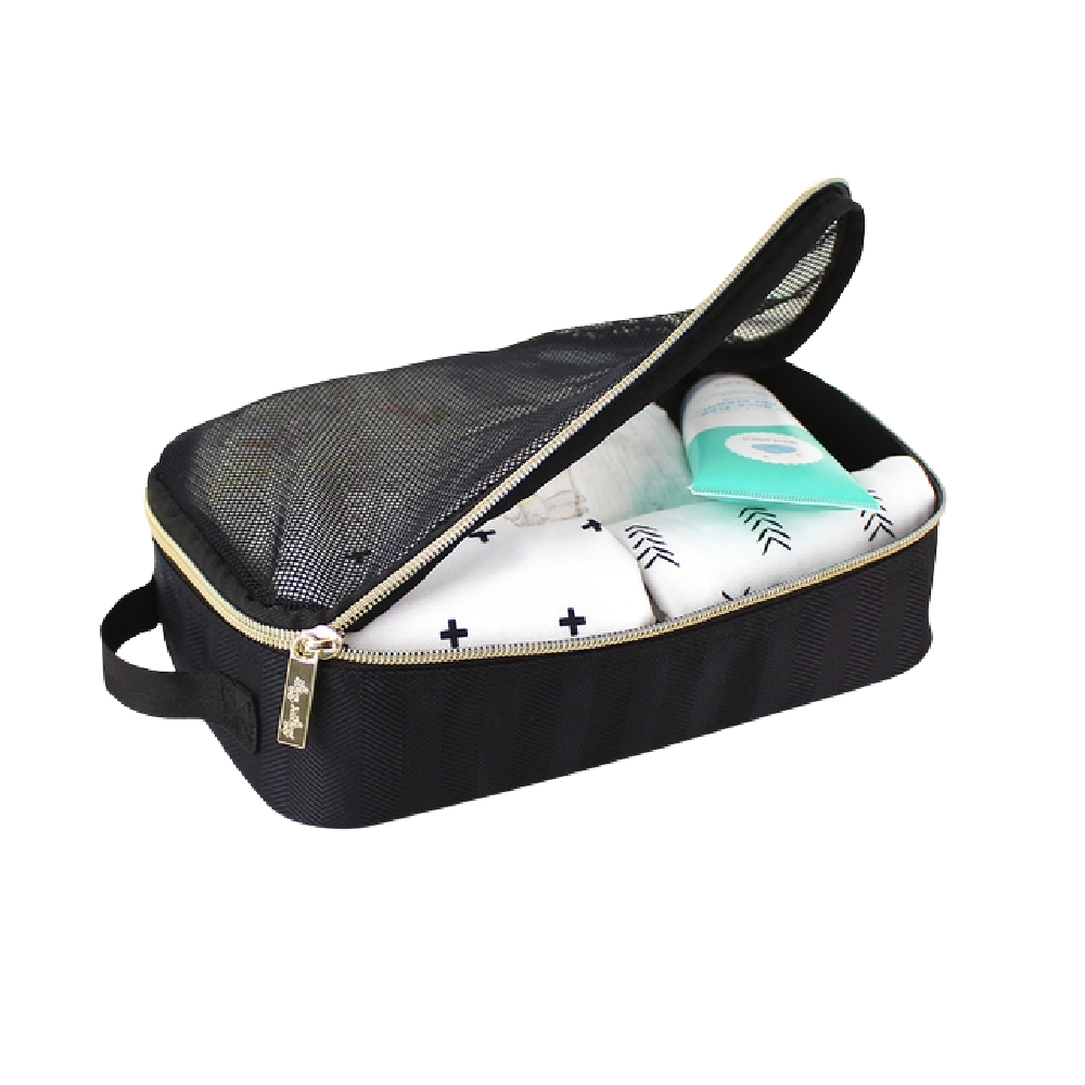 Itzy Ritzy Pack Like a Boss - Black & Gold