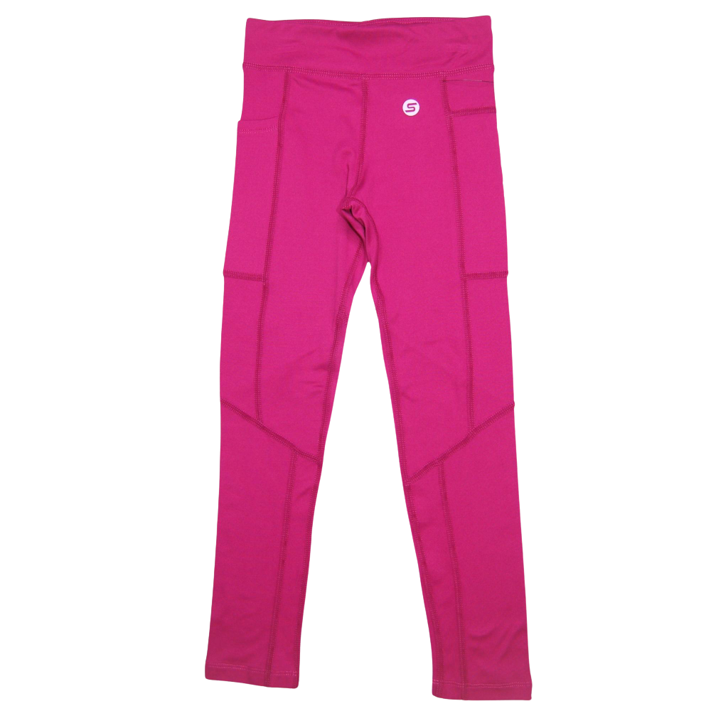 MID Activewear Leggings - Dark Pink - Battleford Boutique