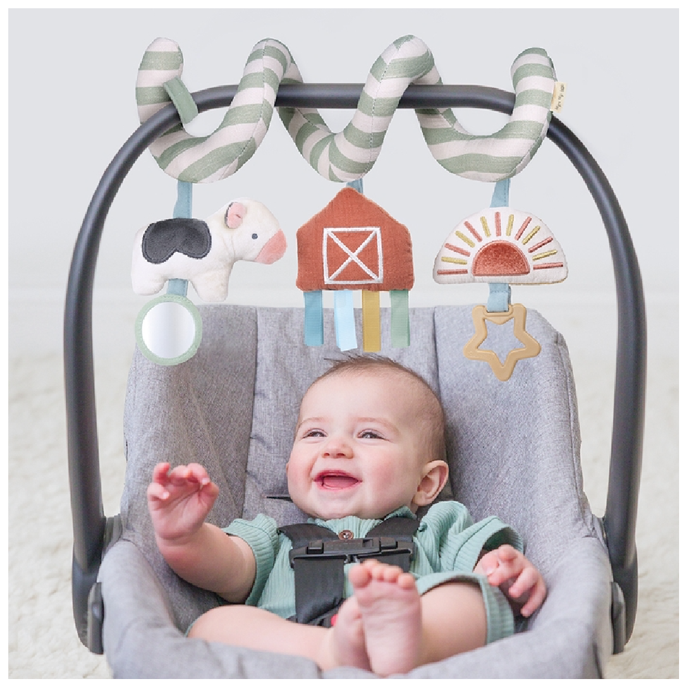 Bitzy Spiral Car Seat Toy - Battleford Boutique