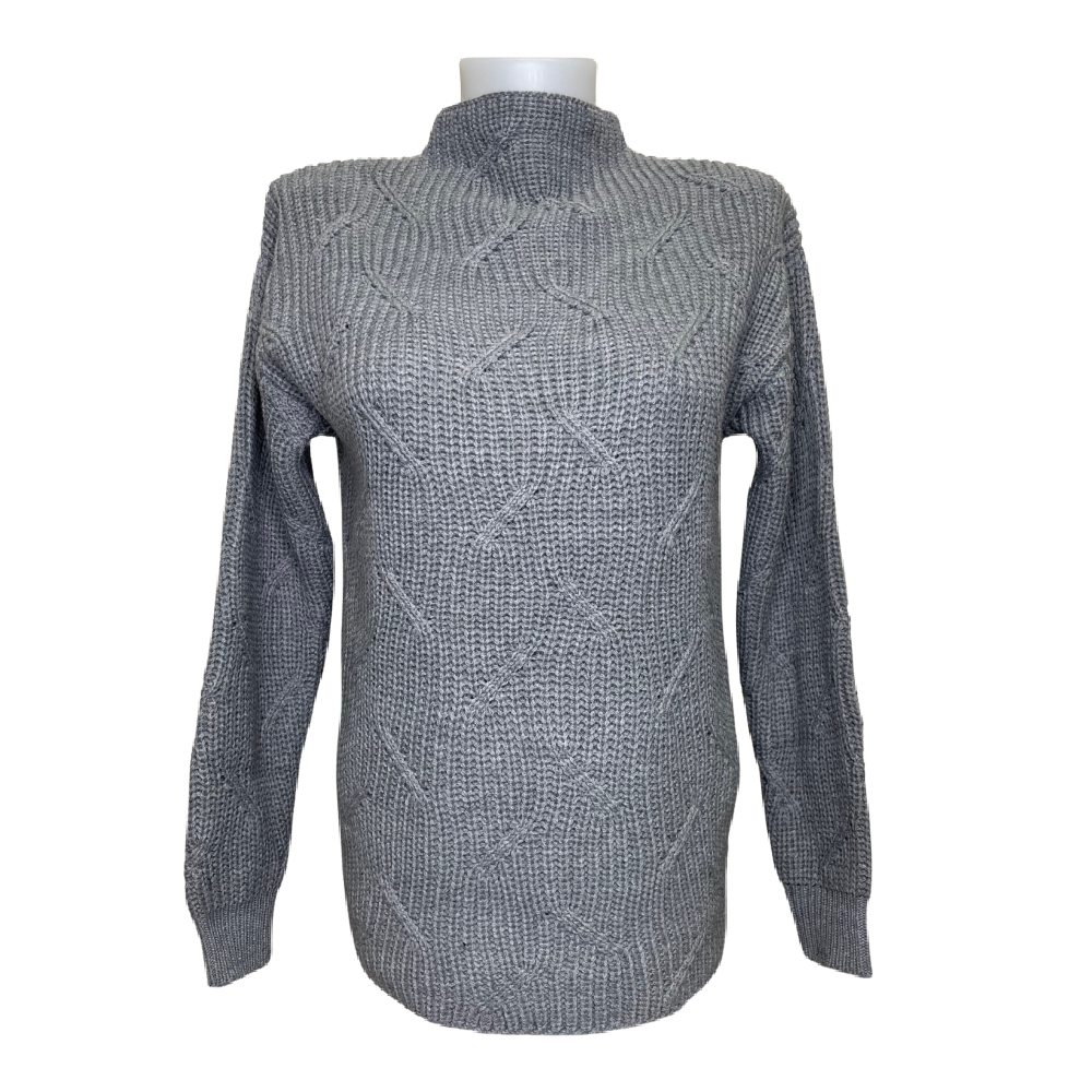 Papa Fashions - Grey Sweater - Battleford Boutique