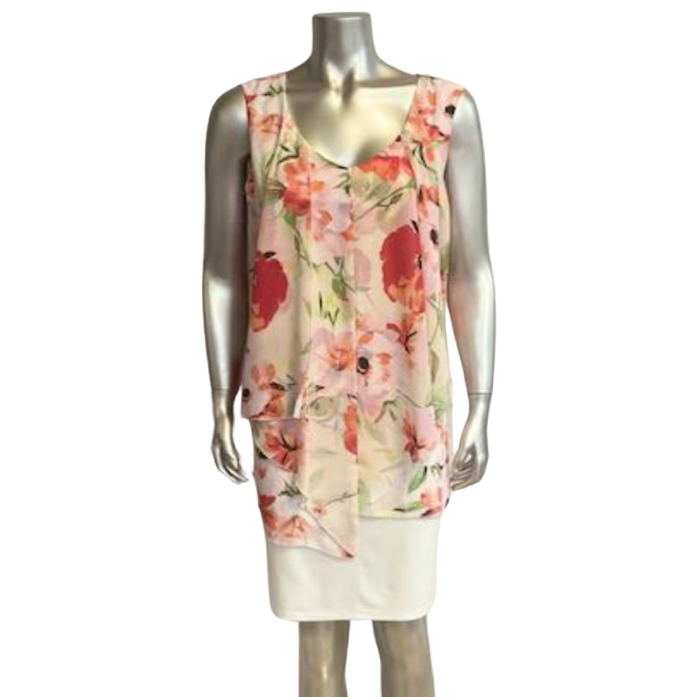 Rodan Chiffon Dress - Floral - Battleford Boutique