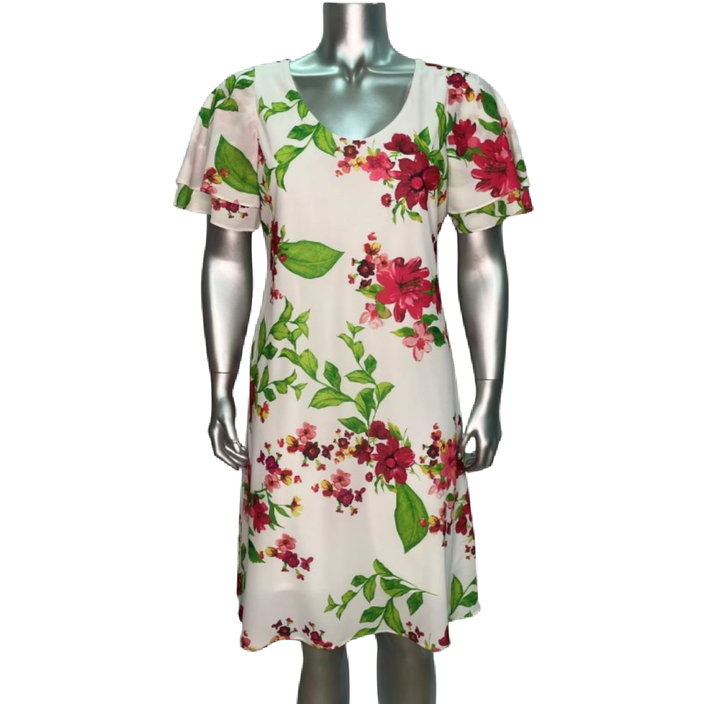Rodan Crepe Dress - Floral - Battleford Boutique