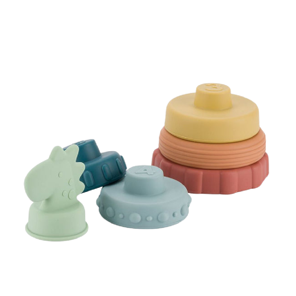 Itzy Stacker Silicone Toy - Battleford Boutique