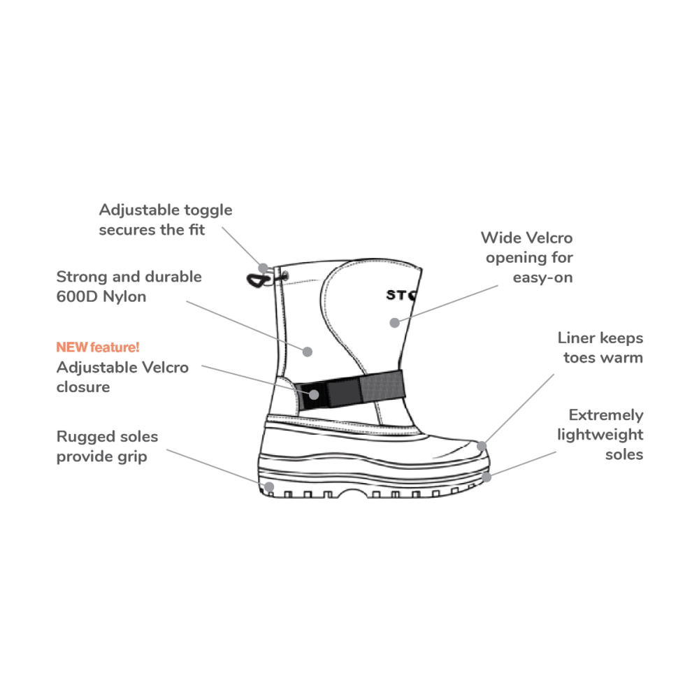 Stonz Trek - Kids Boots - Battleford Boutique