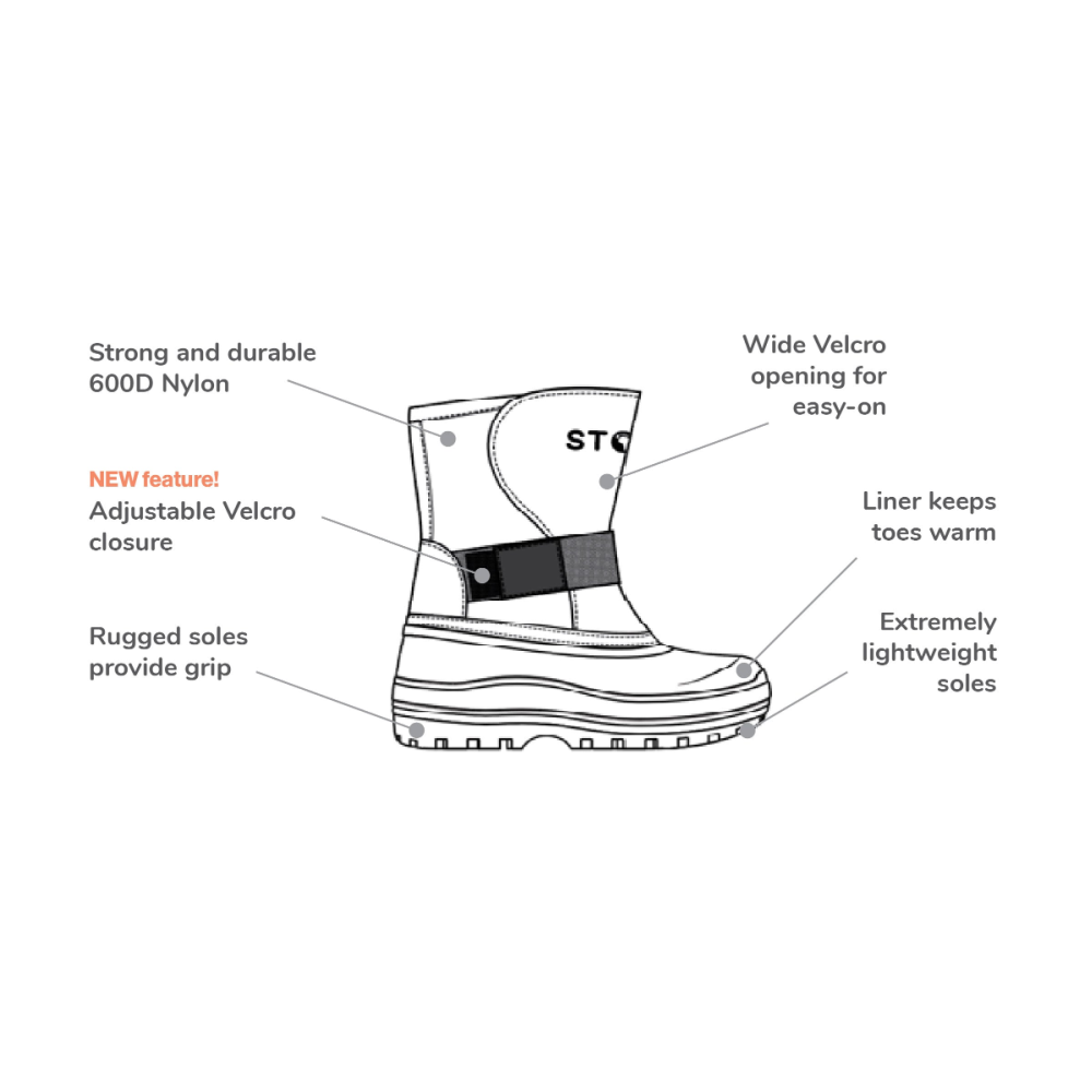 Stonz Trek - Toddler Boots - Battleford Boutique