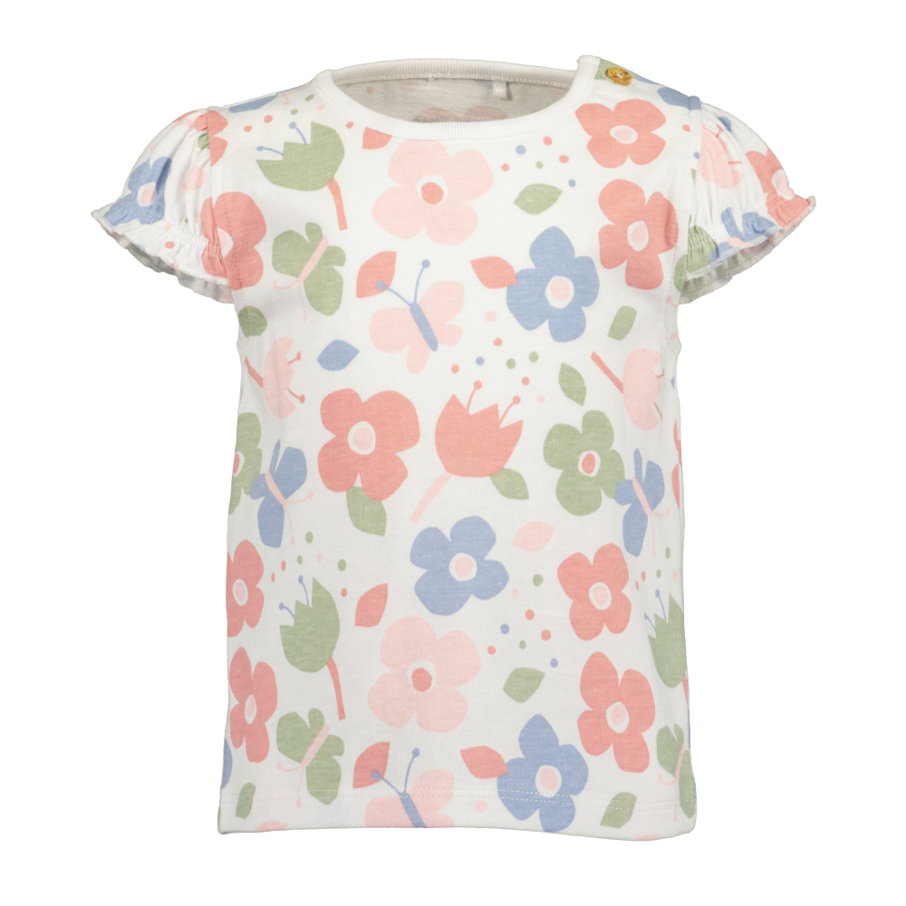 Blue 7 Floral Tee