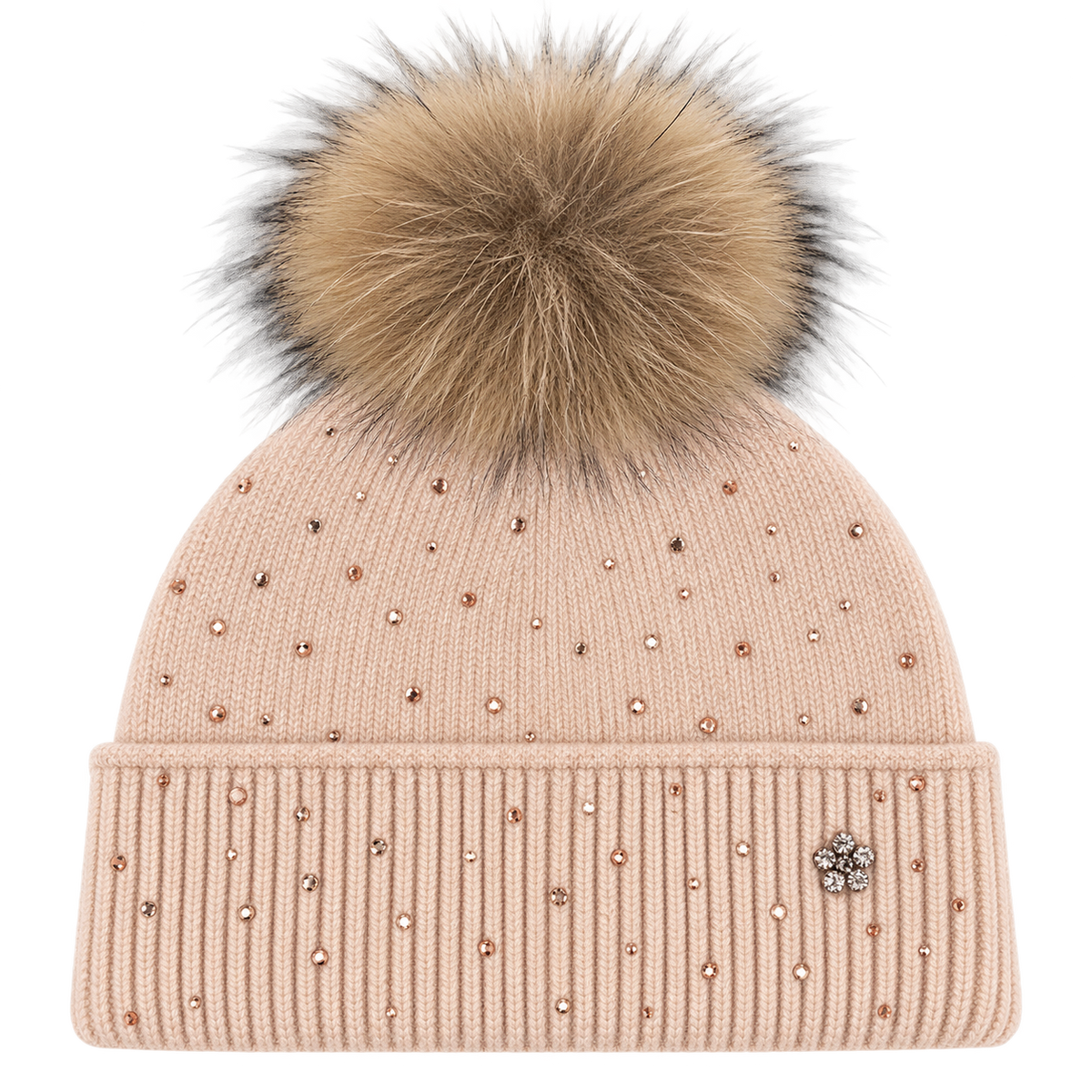 Knit Toque with Pom Pom