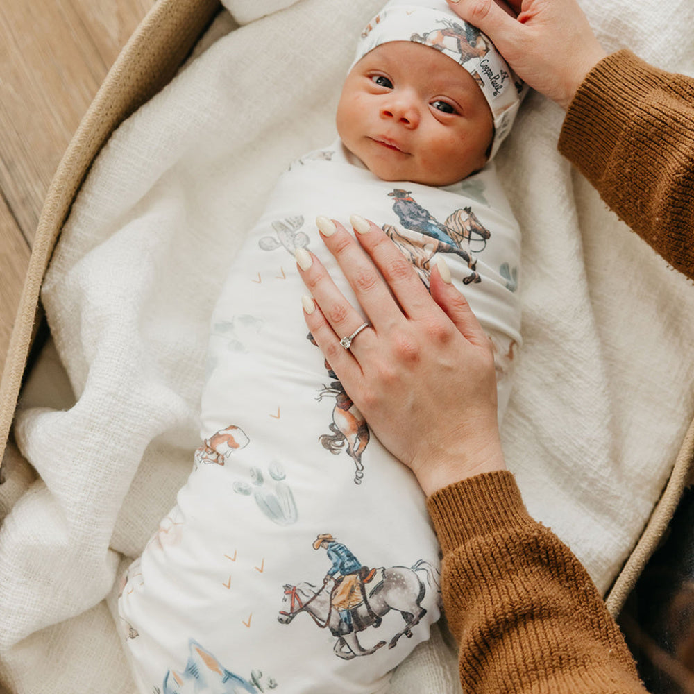 Copper Pearl Swaddle - Boone