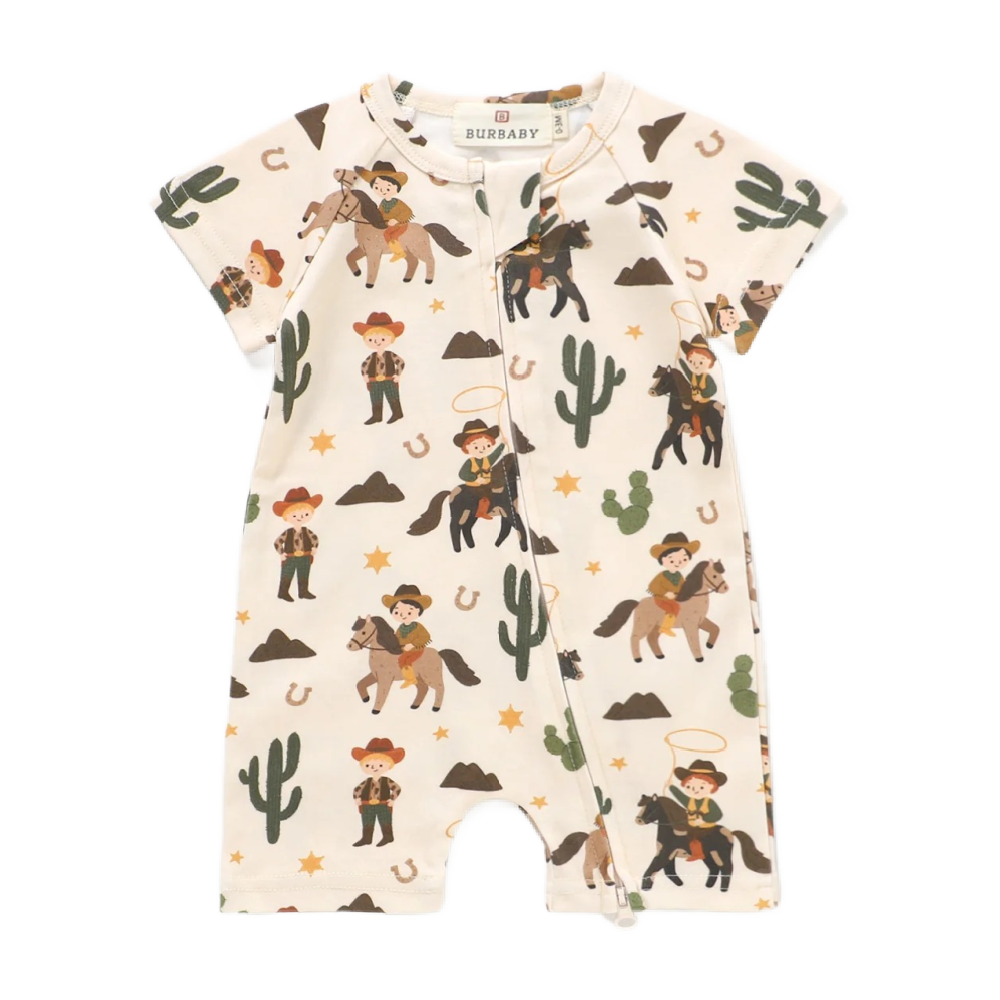 Burbaby Cowboy Romper
