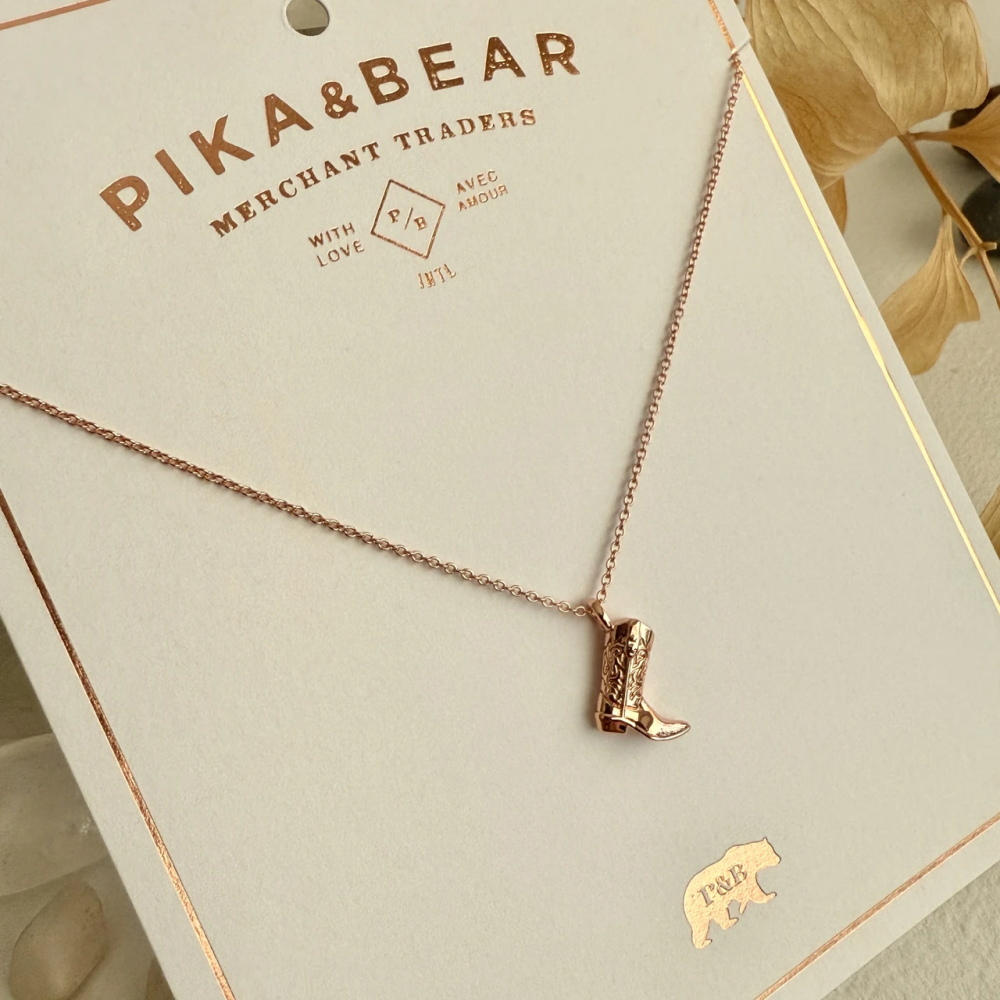Dolly Cowboy Boot Neclace