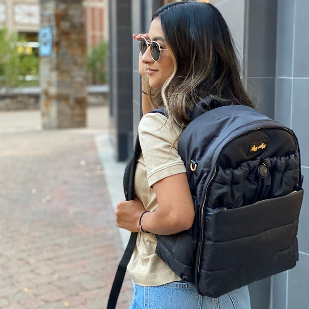 Dream Backpack™ Midnight Black Diaper Bag - Battleford Boutique