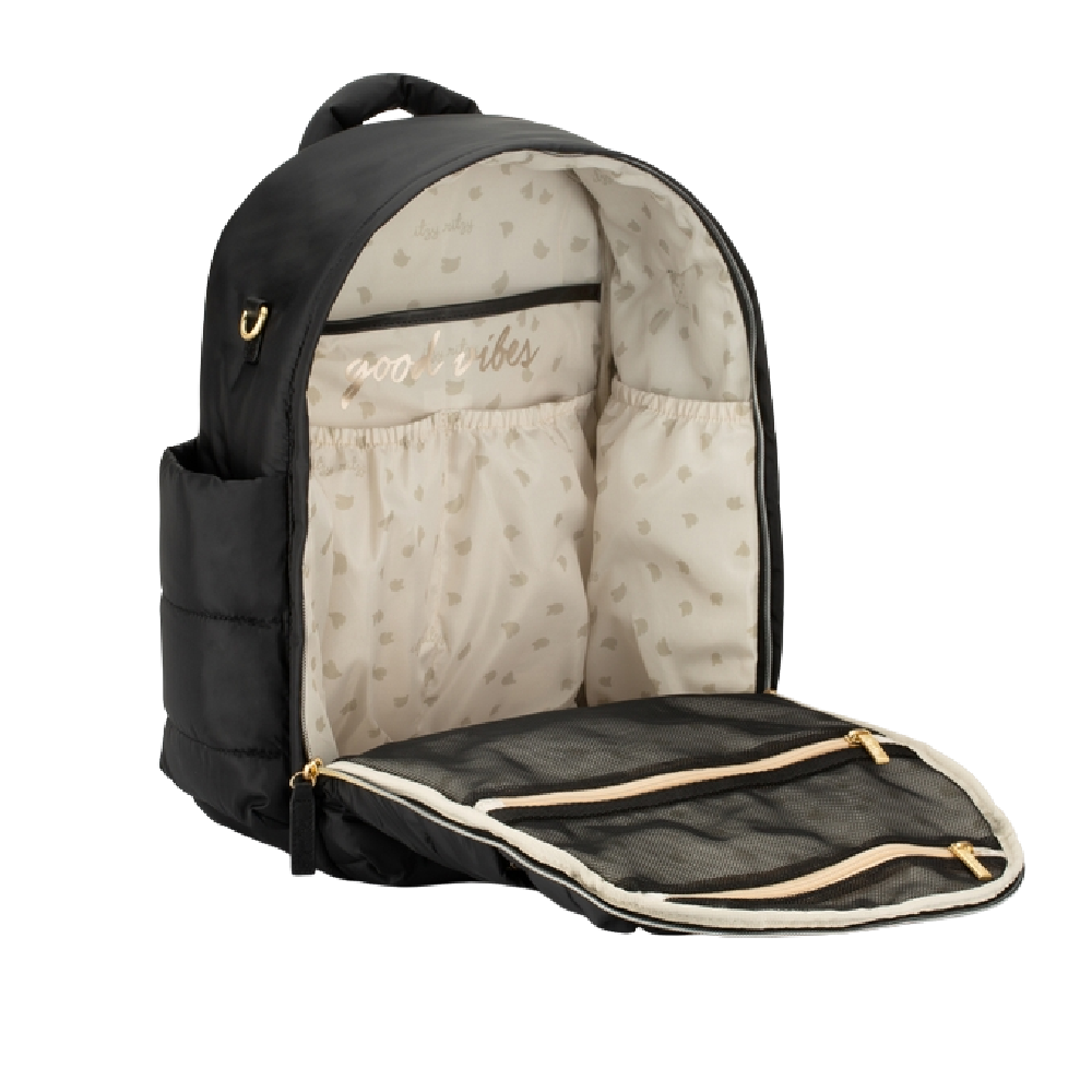 Dream Backpack™ Midnight Black Diaper Bag - Battleford Boutique