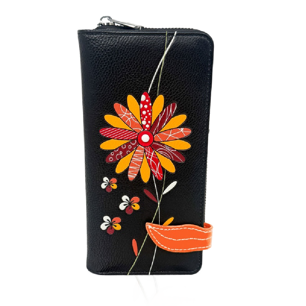 Espe Lanta Clutch Wallet - Black