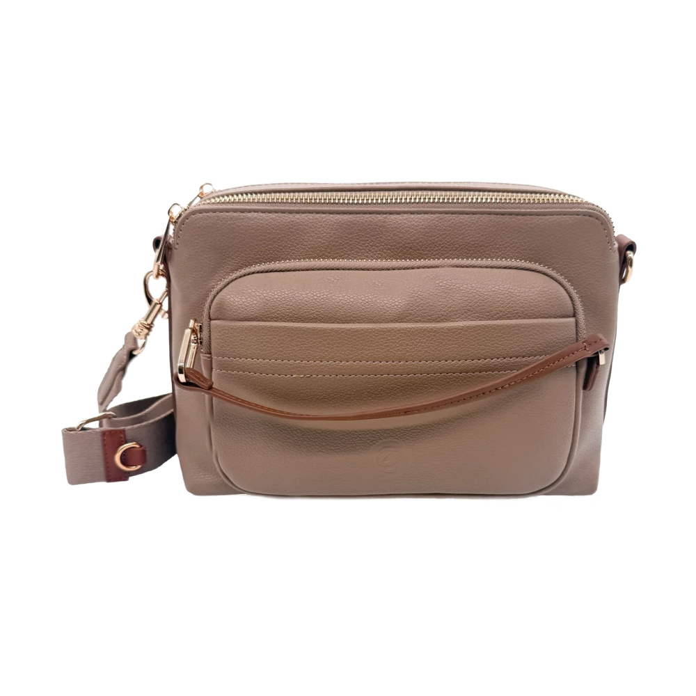 Espe Lola Crossbody Bag - Tan