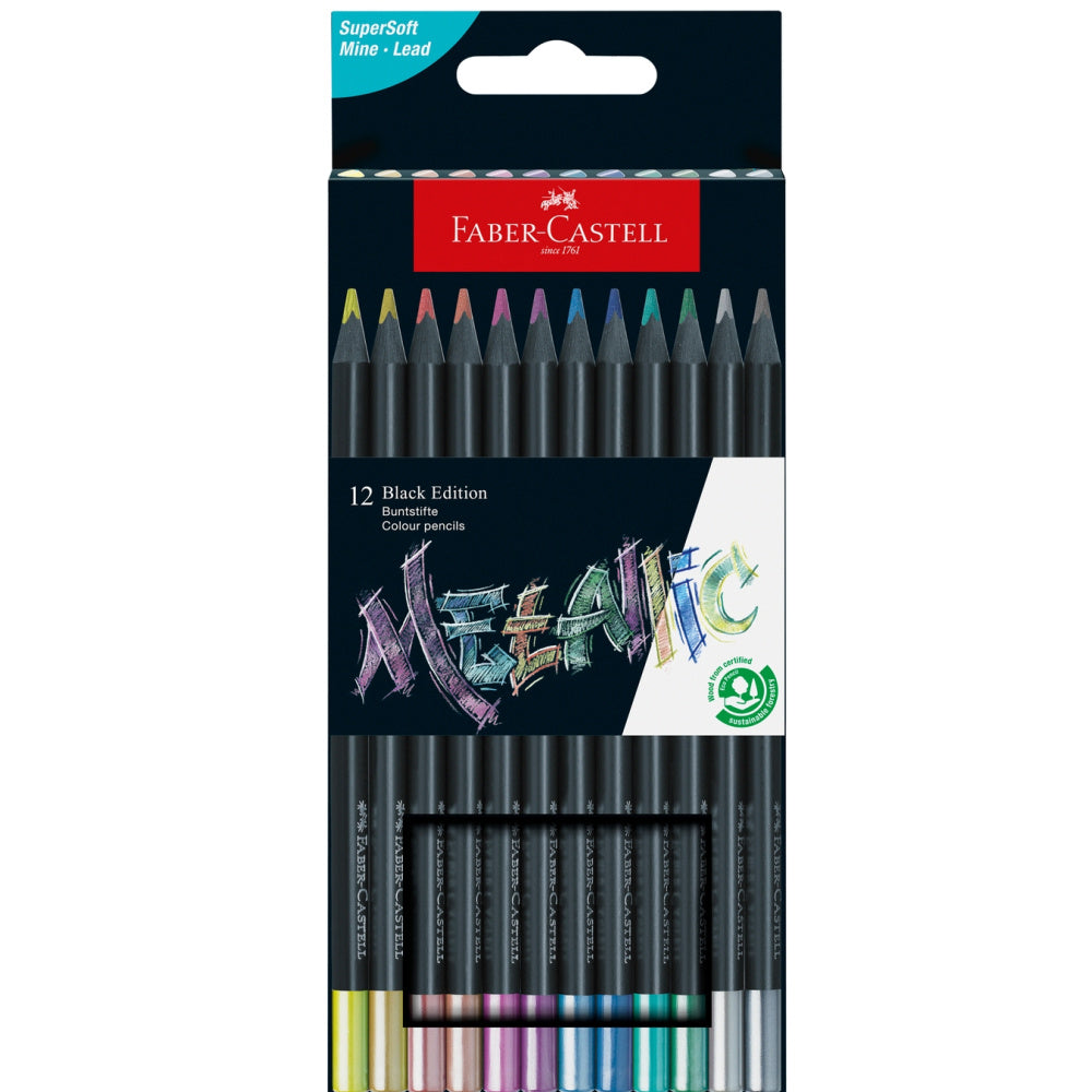 Faber Castell Metallic Pencil Crayons