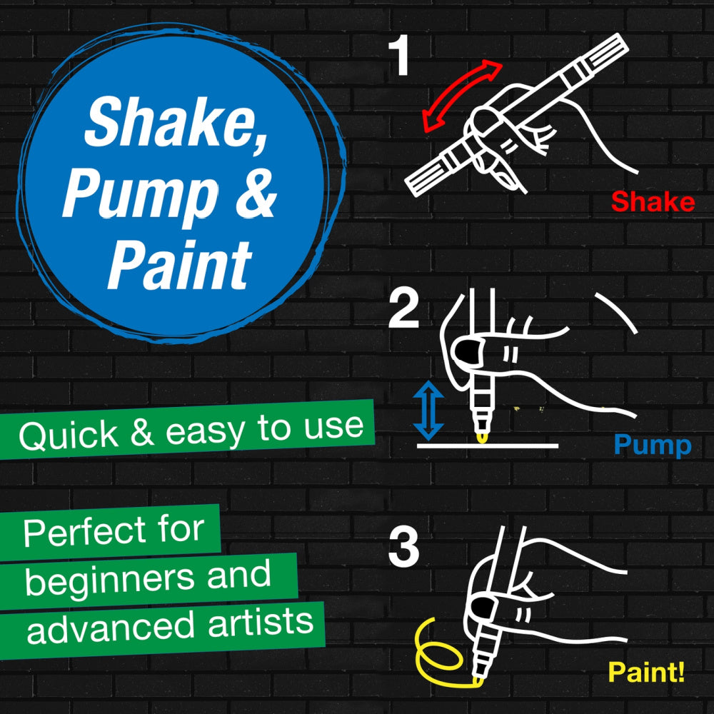 Faber Castell Shake & Paint Acrylic Markers