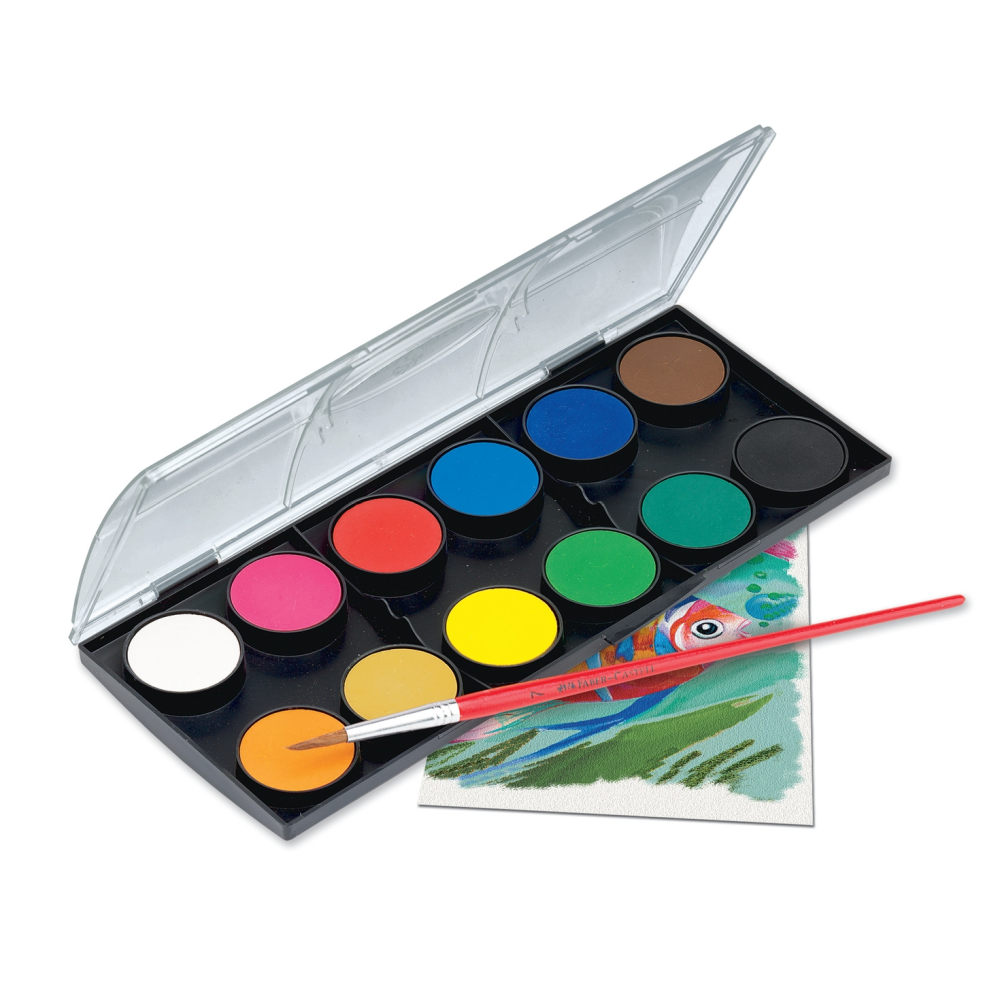 Faber Castell Watercolor Paint Pan Set