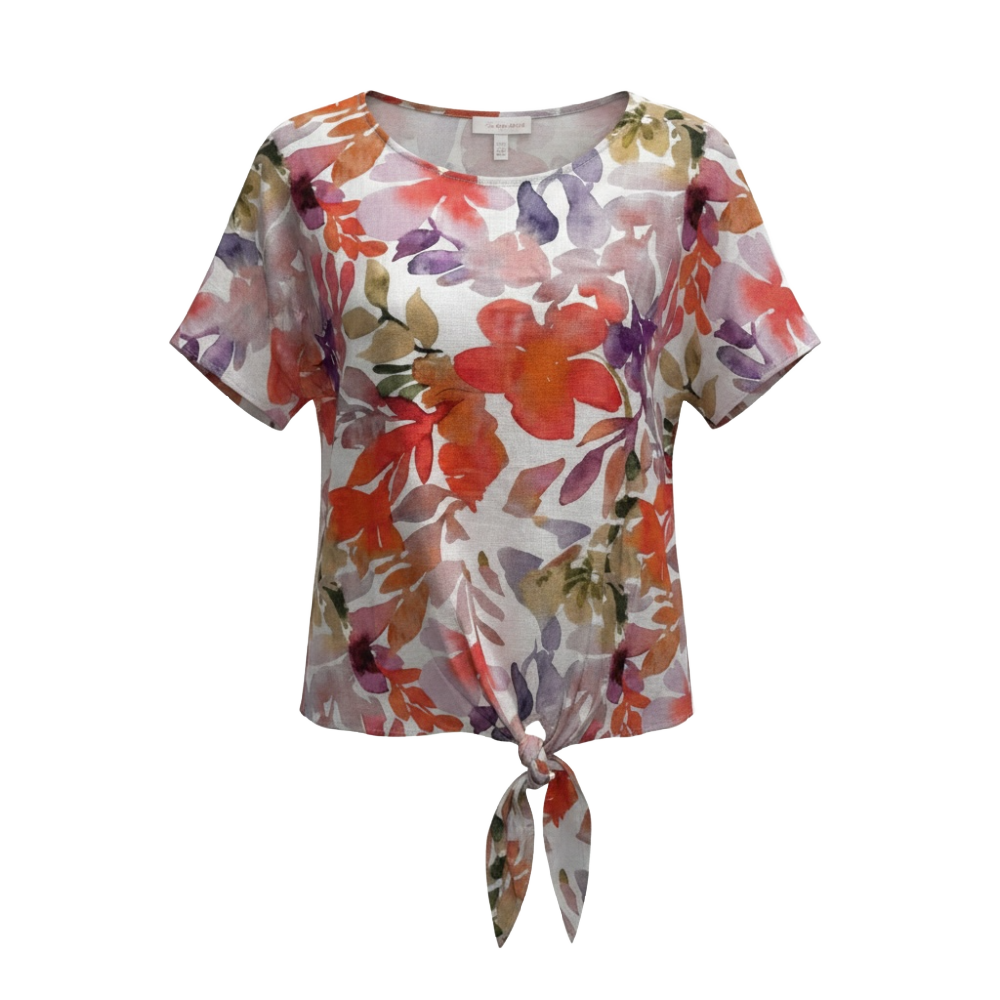 GG Jeans Floral Top