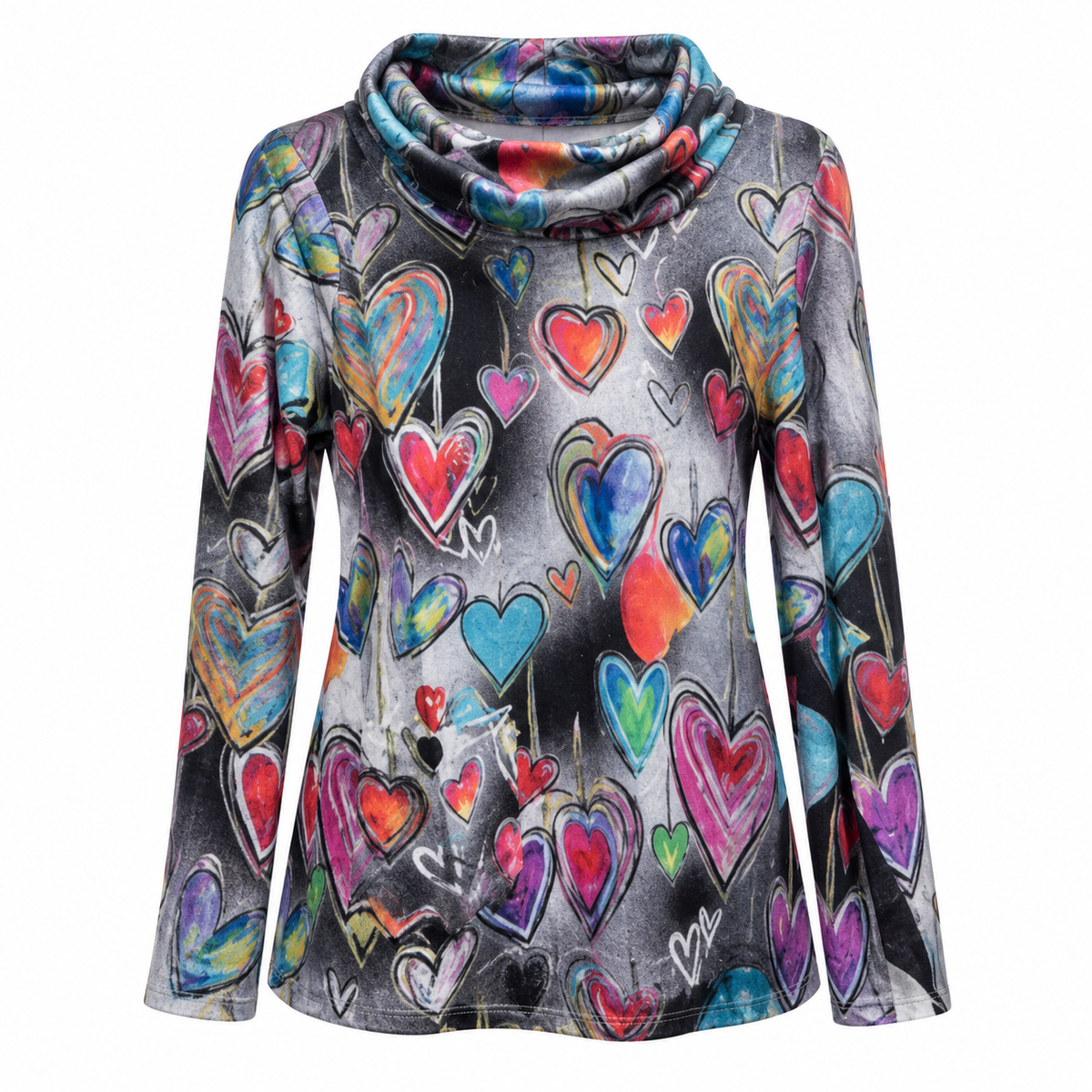 Variations Top- Multi Heart