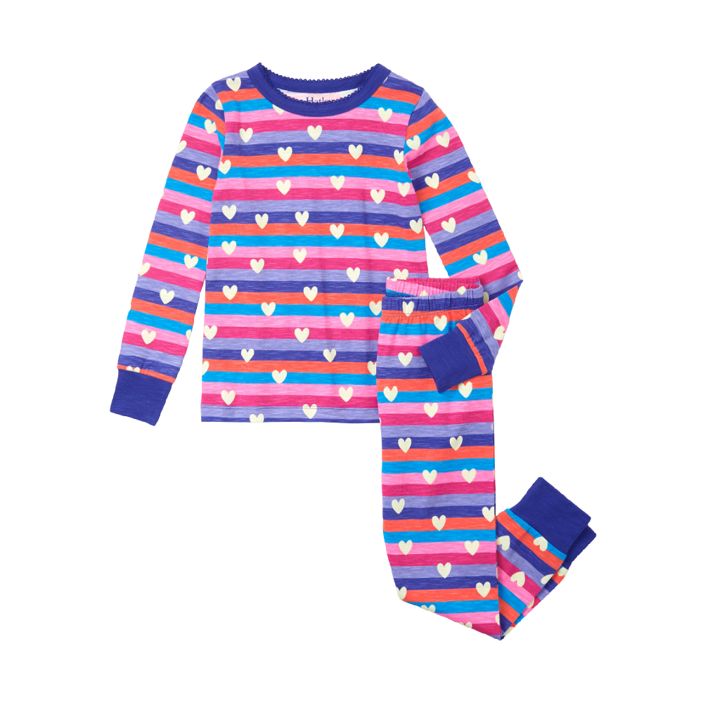 Hatley PJ's - Stripes & Hearts - Battleford Boutique