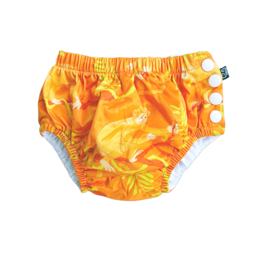 Honeysuckle Swim Diaper - Swim-panzee