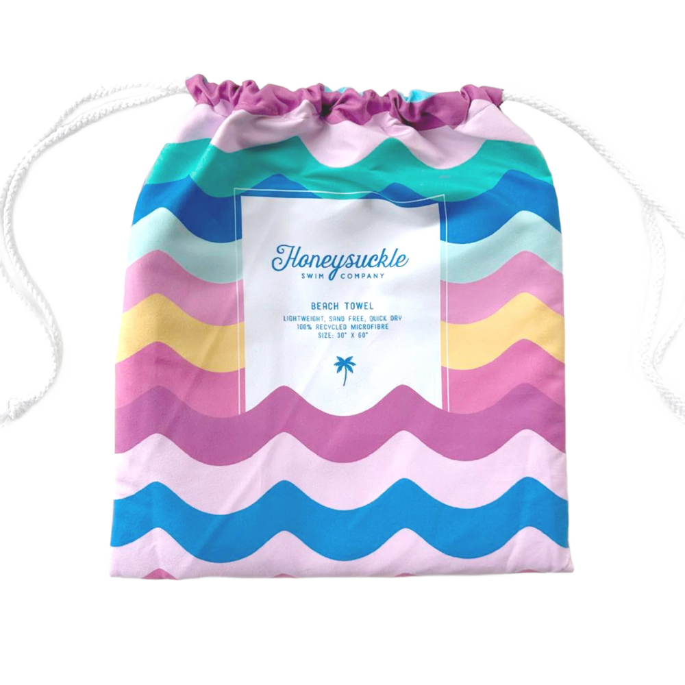 Honeysuckle Beach Towel
