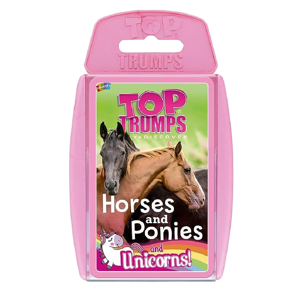 Top Trumps Card Game – Horses and Ponies and Unicorns