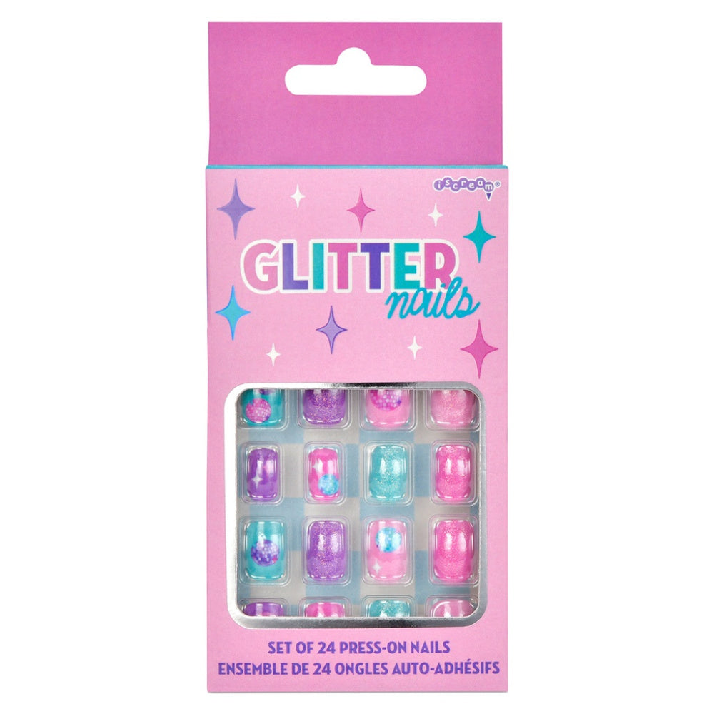Iscream Press on Glitter Nails