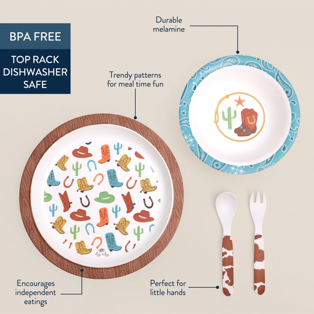 Itzy Bistro™ Melamine Dining Set - Giddy Up