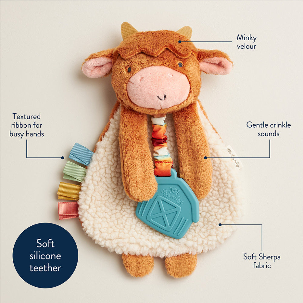 Itzy Friends Lovey - Highland Cow