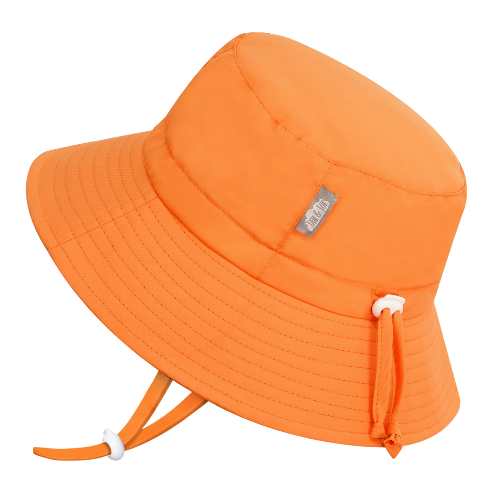 Jan & Jul Aqua Dry Bucket Hat- Bright Orange