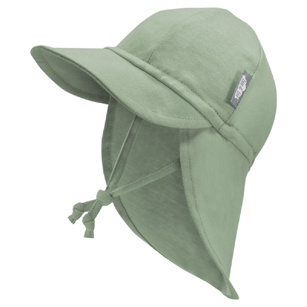 Jan & Jul Sun Soft Baby Cap- Juniper Green