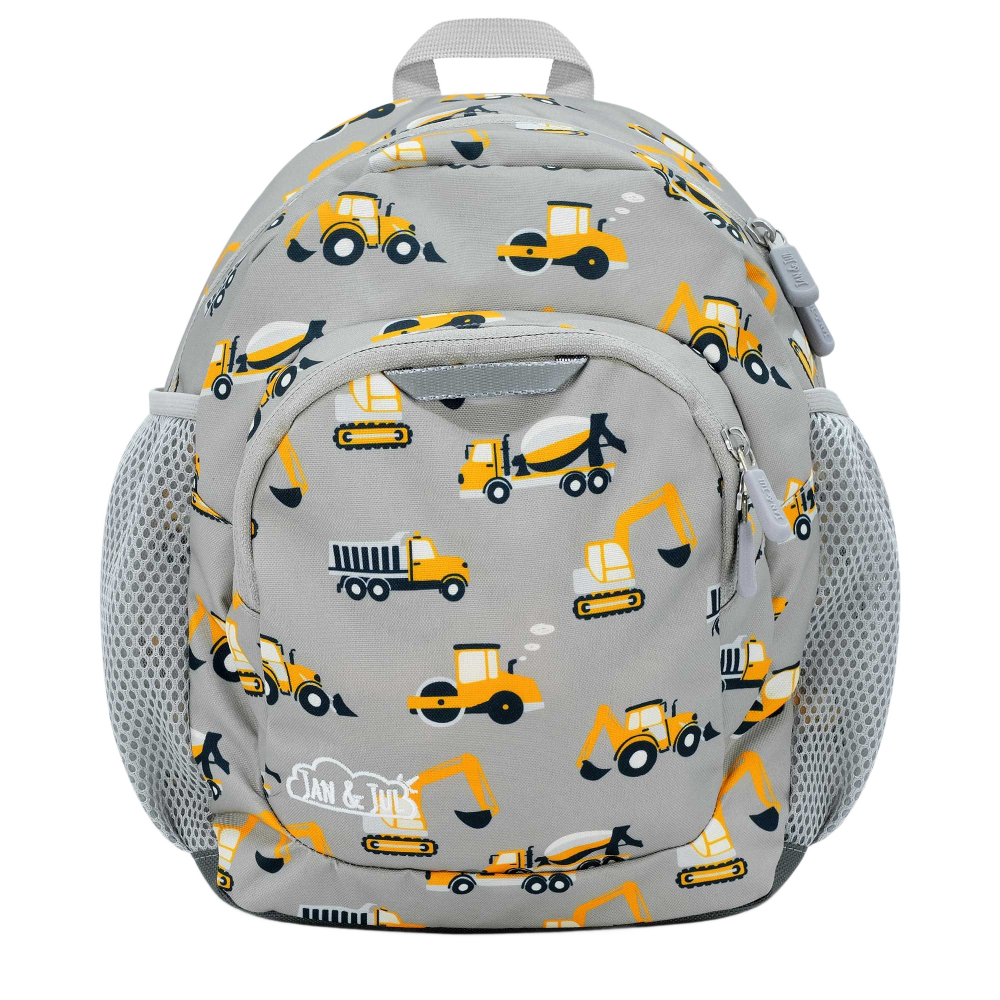 Jan & Jul Backpack – Grey Construction