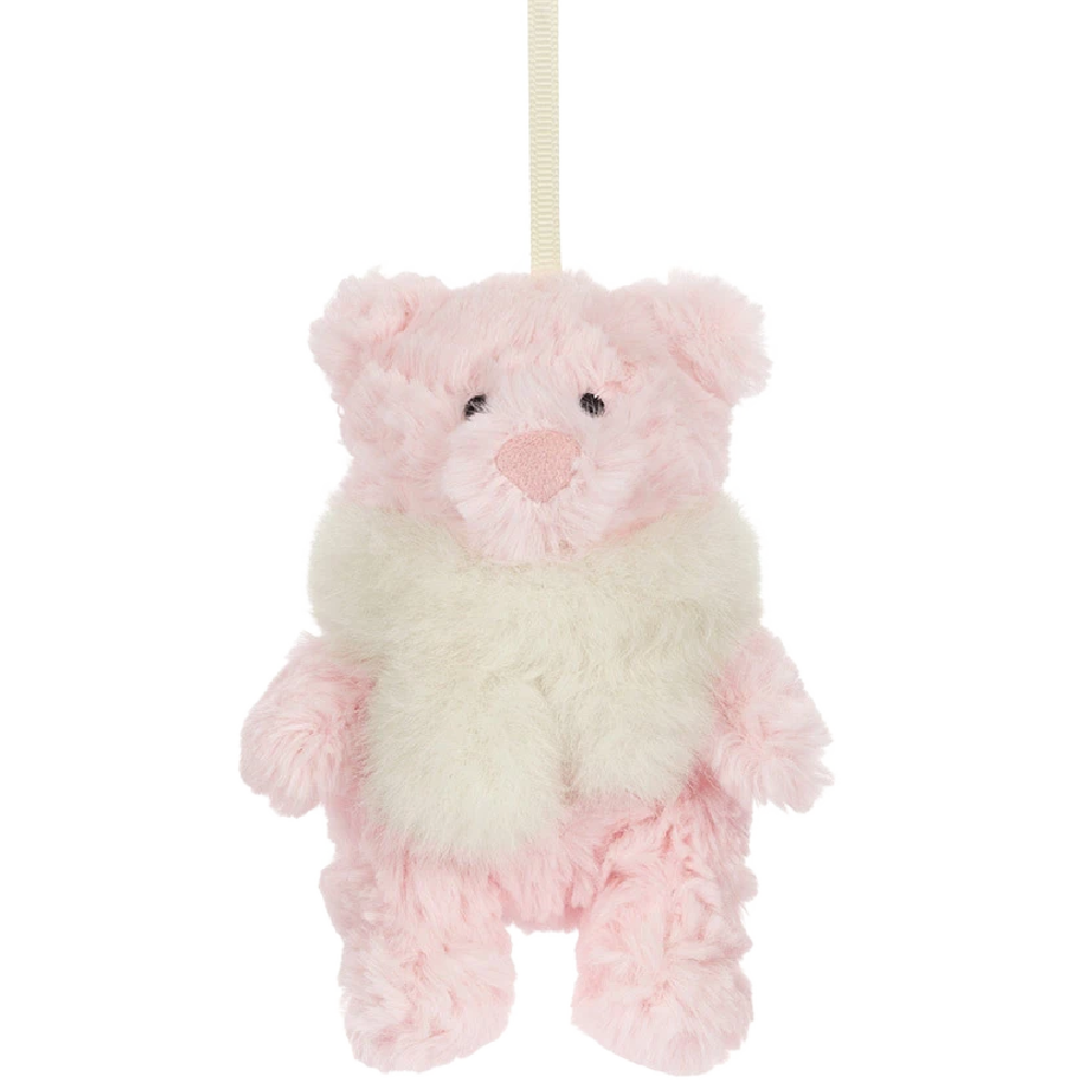 Jellycat Leola Bear Winter Warmer Decoration