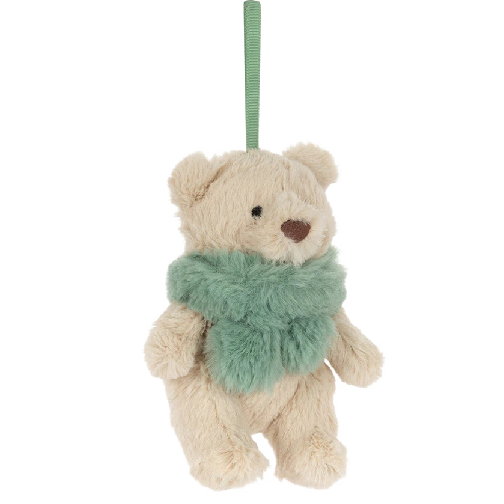 Jellycat Bartholomew Bear Jr. Winter Warmer Decoration
