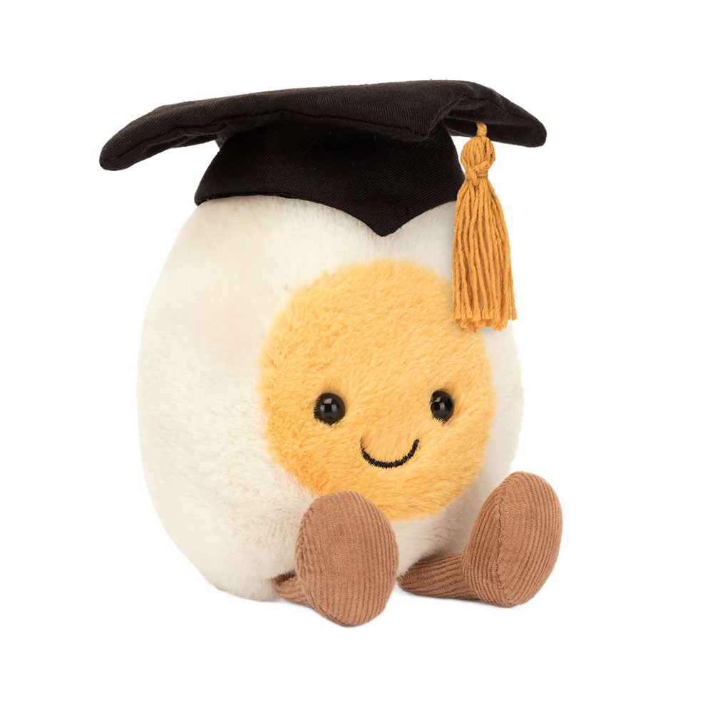Jellycat Amuseables Boiled Egg Graduation