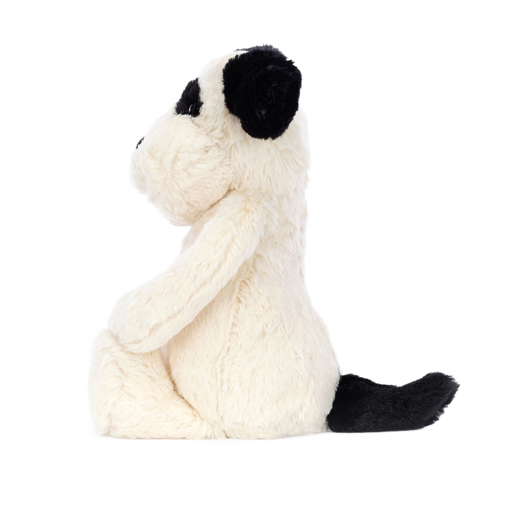 Jellycat Bashful Black & Cream Puppy
