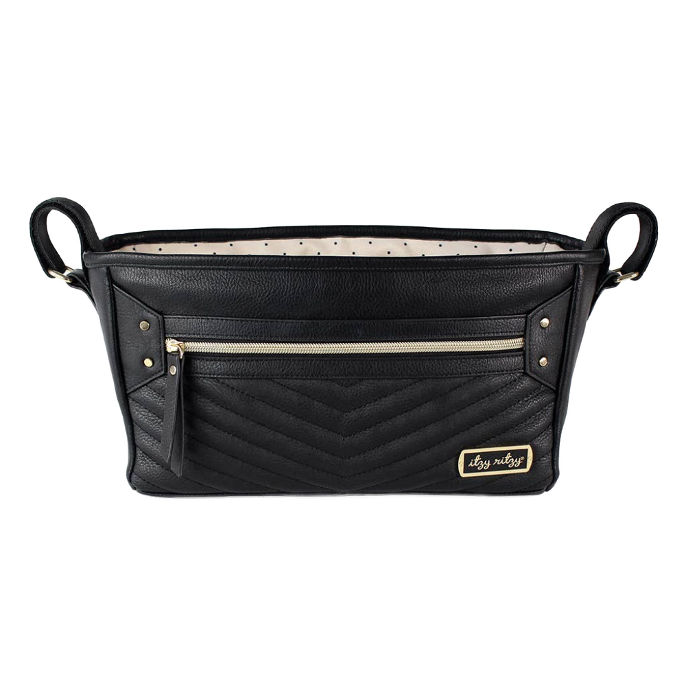 Jetsetter Black Travel Stroller + Wagon Caddy