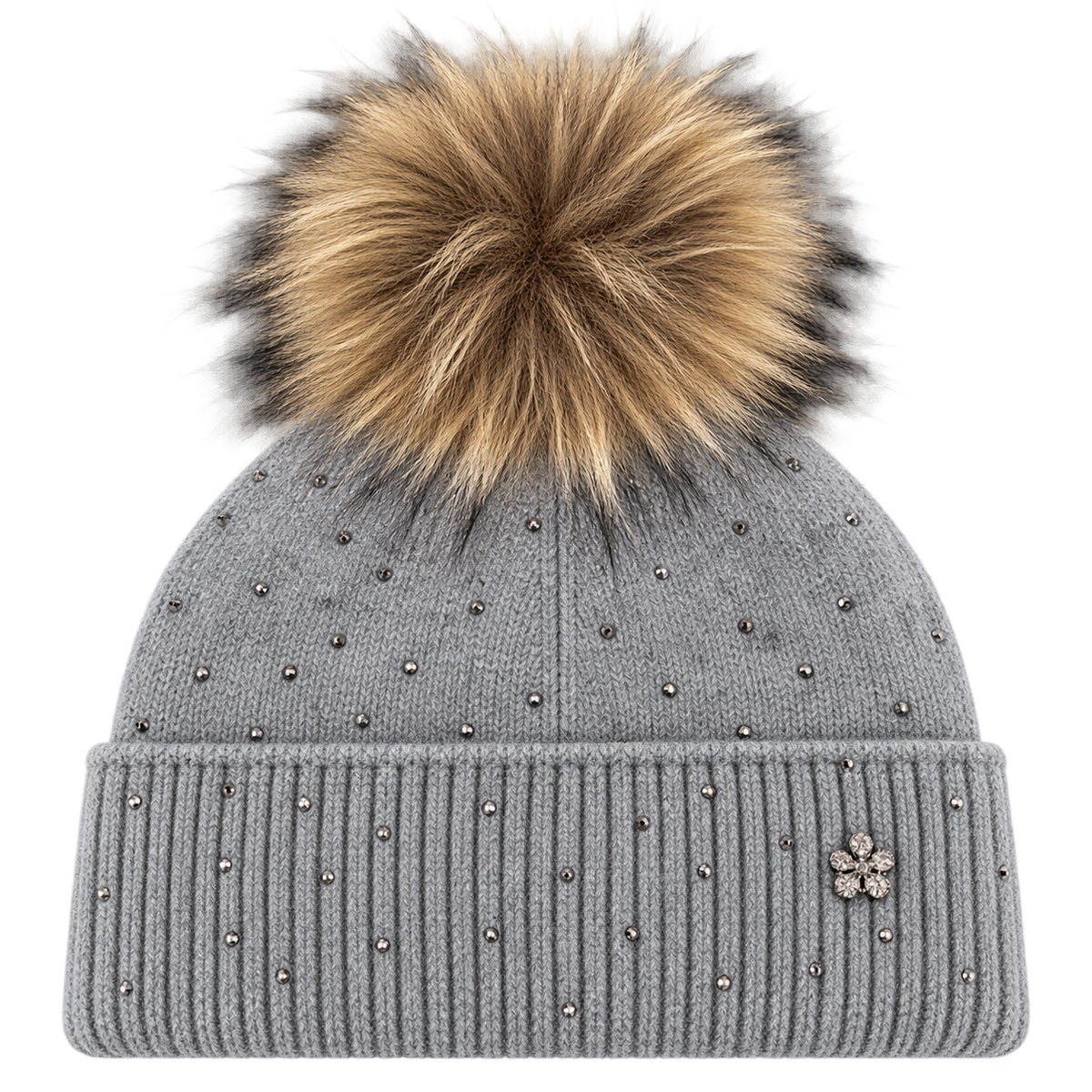 Knit Toque with Pom Pom