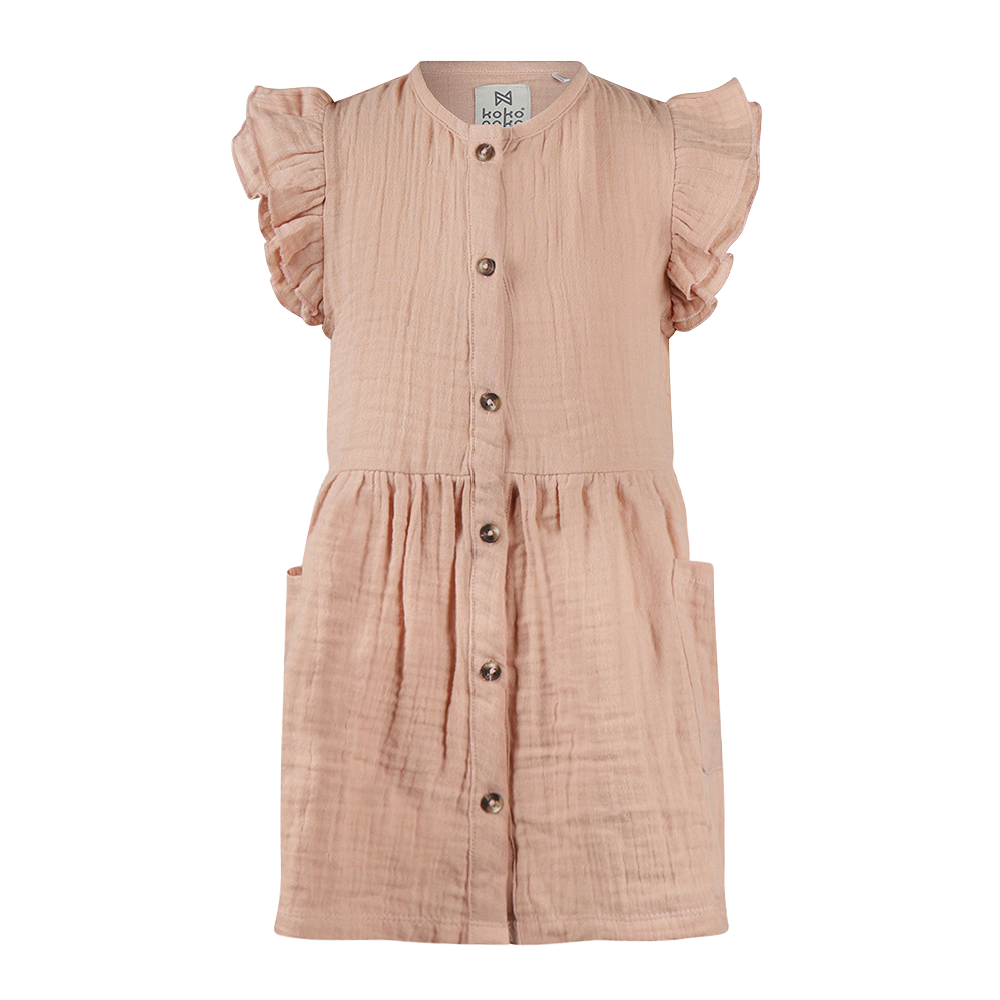 Koko Noko Muslin Dress - Blush